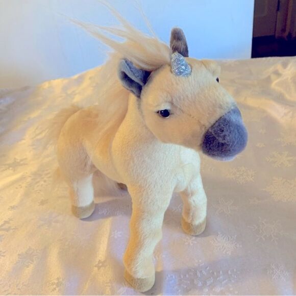 Harry Potter Wizarding World Unicorn Stuffed Animal Gorgeous 11.5” - Picture 1 of 10